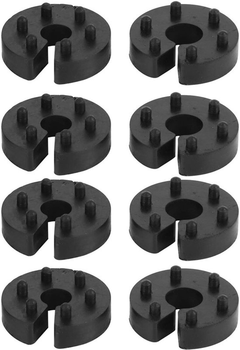 Veerwegbegrenzer Eenvoudig te Installeren - Universele Veerwegbegrenzer - Hoogwaardig Rubber - Duurzaam - Slijtvast - Comfortabel Gebruik - Vering