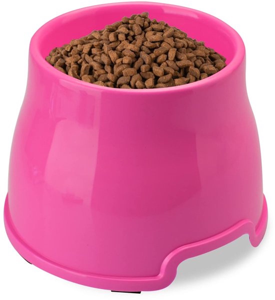 Hondenbak Verhoogd - Antislip Voerbak - Geschikt voor Kleine/Middelgrote/Grote Honden - Verbeterde Spijsvertering - Bescherming Nek - Roze - Voerkom