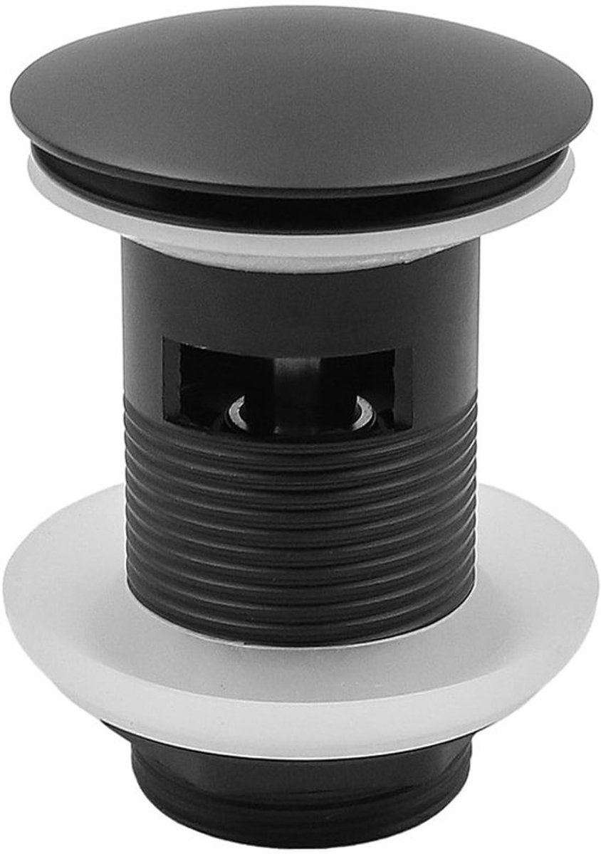 Afvalplug Hoogwaardige Zinklegering - Afvoerstop - Korfplug - Antivervuilingsscherm - Pop Up - 102 mm Hoogte - Afvoerplug