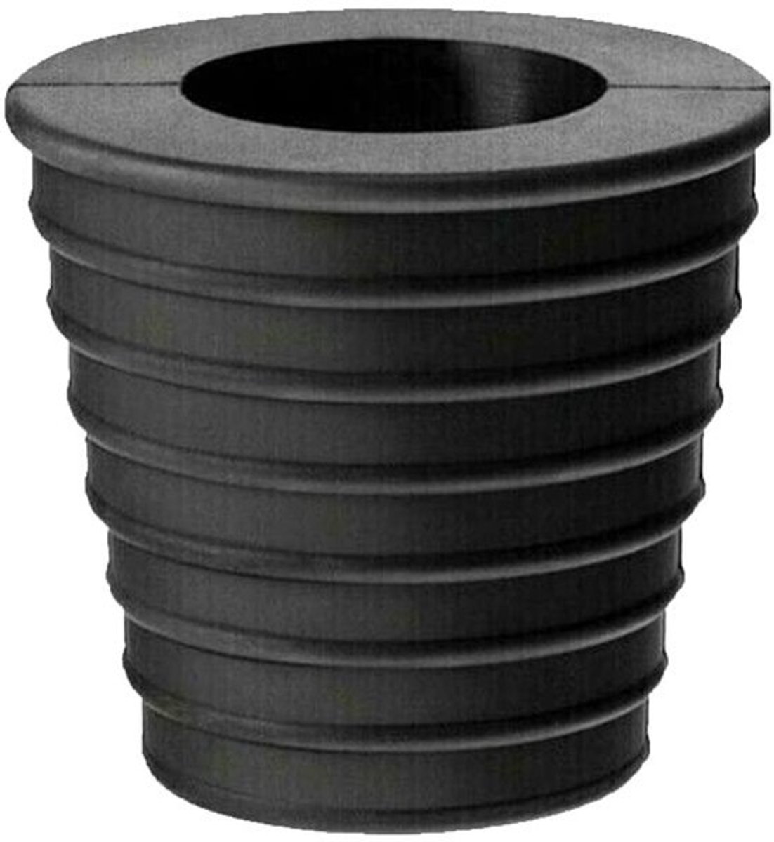 Parasolbasis Rubber - Parasol Kegel - Tafelgat Plug - Geschikt voor Terrastafel - Binnendiameter 38 mm - Gewicht 120g - Parasolwig