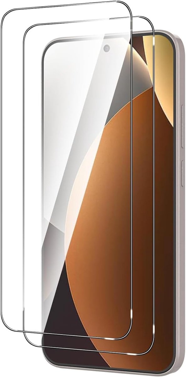 SnelShoppen - Pack van 2 Tempered Glass Screen Protectors voor One-plus 15, Krasbestendig, HD Transparant, Perfecte Pasvorm, Compatibel met Cases