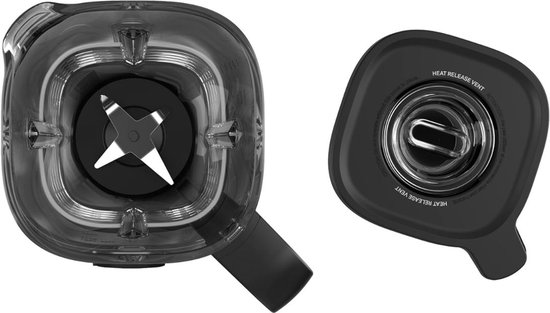 JCP® Blender - Krachtige Blender - Smoothieblender - Mat Zwart - 30cm x 26cm x 42cm van Jcp — afbeelding 3