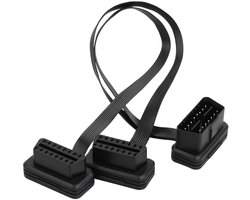 Allecto Plus - OBD2 verlengkabel Y-splitter voor auto diagnostische onderdelen