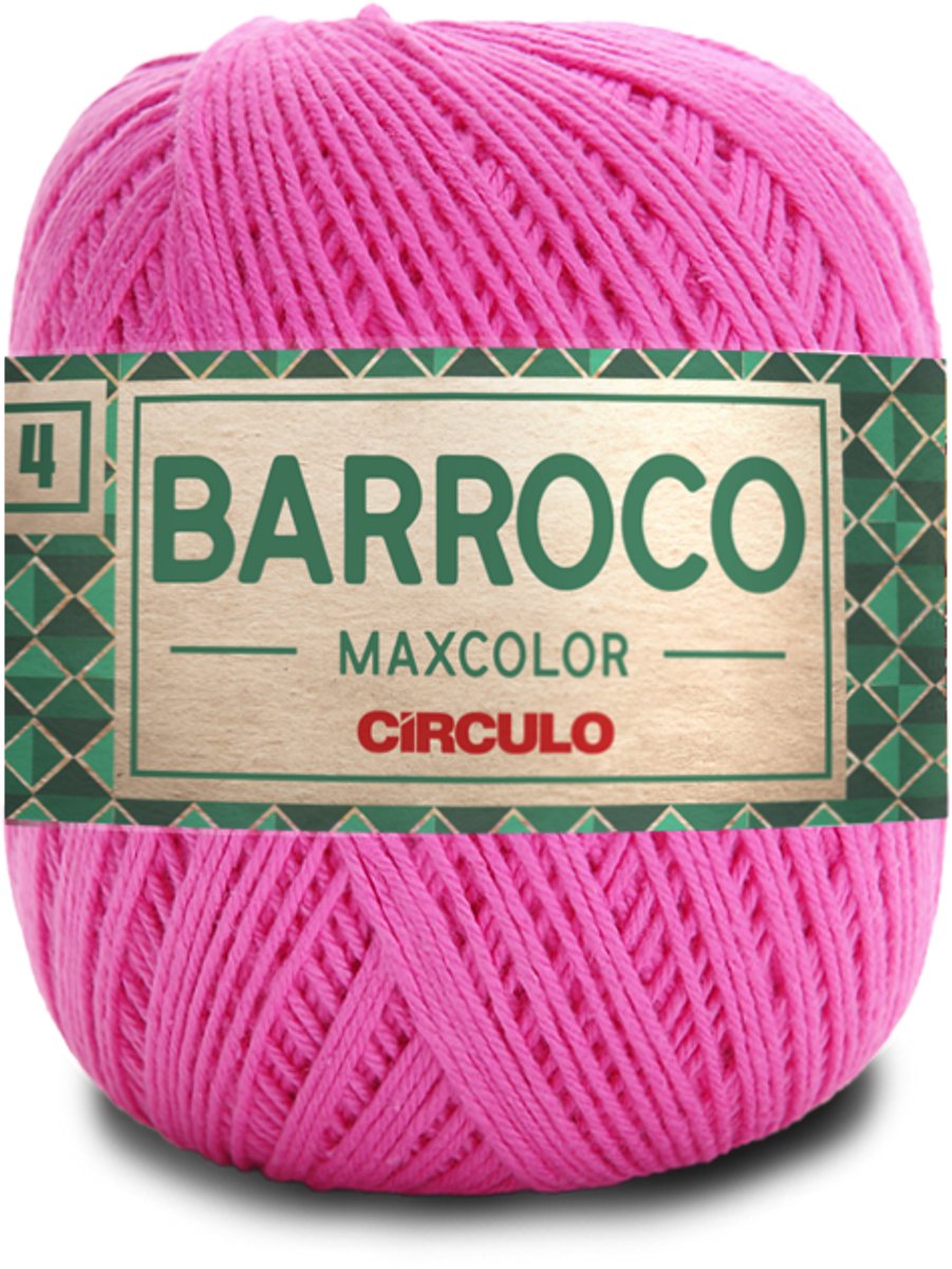 Círculo Barroco Maxcolor 4 - Katoengaren - 200 g - 338 m - Felroze