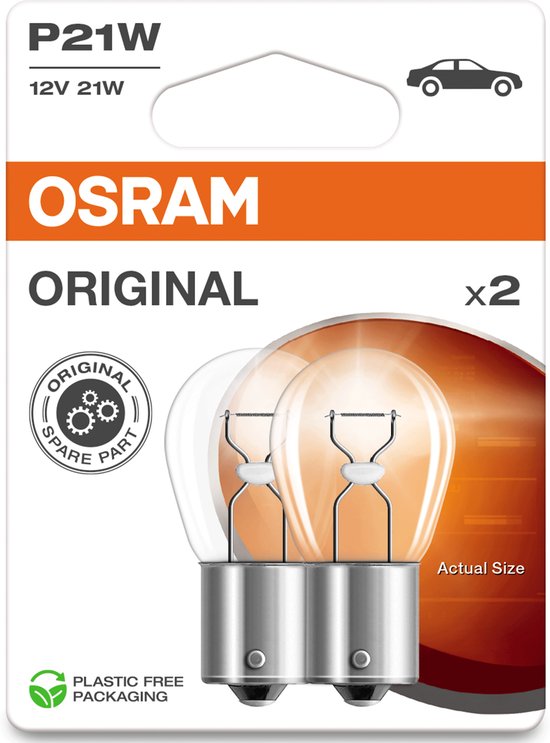 Osram original 12V P21W BA15s