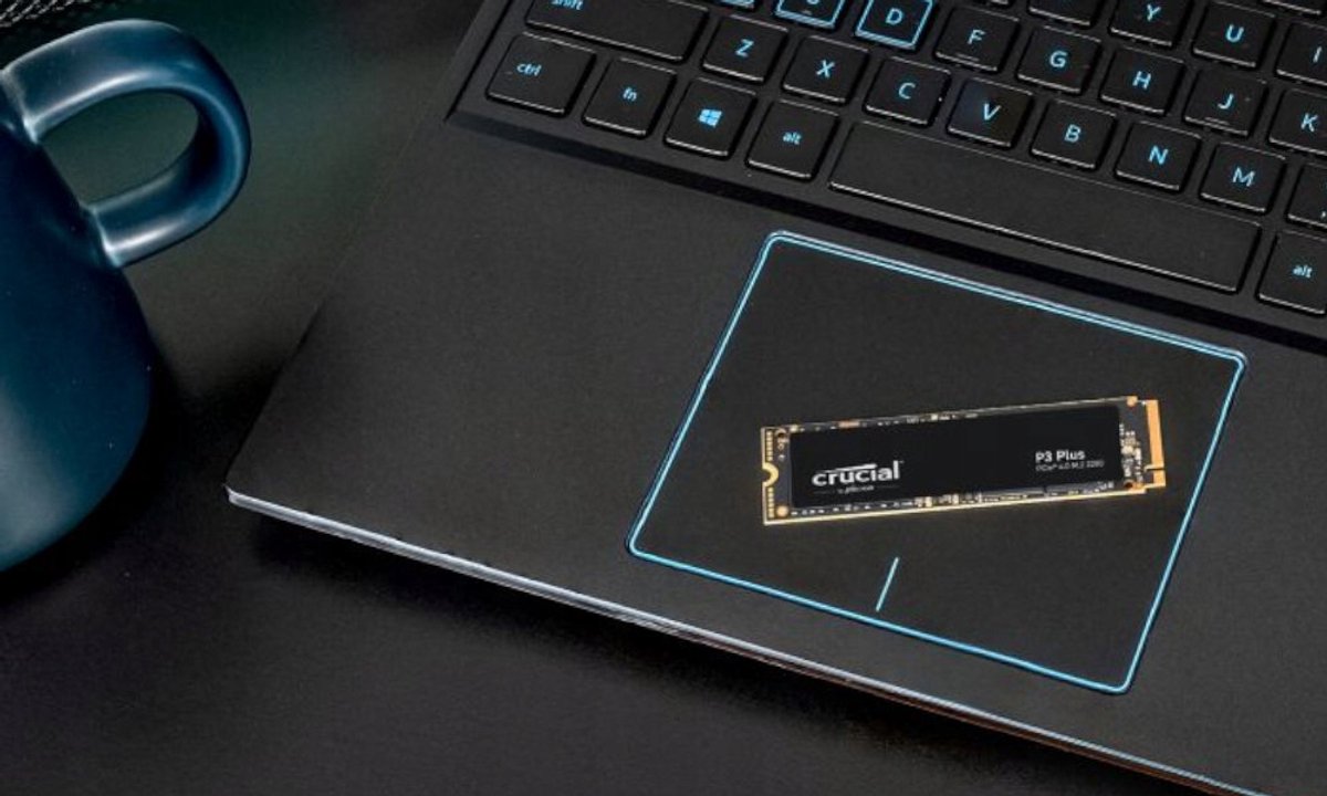 Bol.com Crucial P3 Plus - SSD - 1TB - PCIe 4.0 - M.2 2280 aanbieding