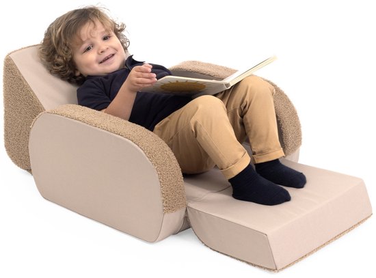 Chicco Twist Verstelbare Kinderfauteuil - Zachte Kinderstoel - Teddy Bruin (12m+) — afbeelding 5