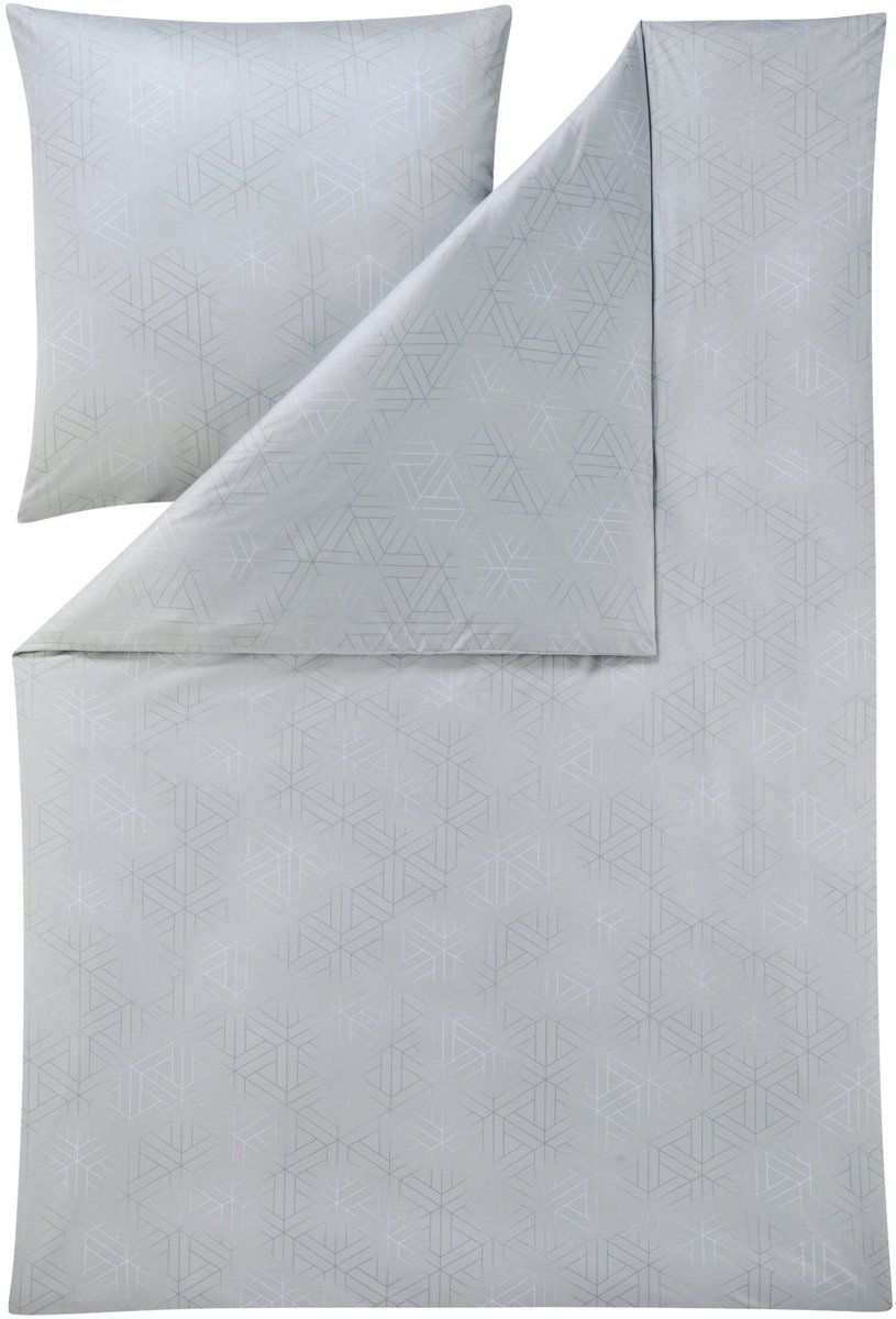 Estella Pippa - Dekbedovertrekset - Mako Interlock Jersey - 140 x 200 cm - Grijs
