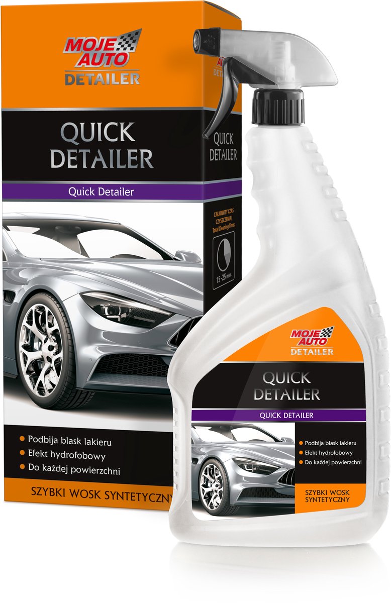 Moje Auto Detailer - Quick Detailer - 750 ml - Synthetische Glanswax - Bescherming