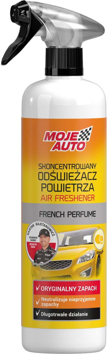 Moje Auto - Citrus Geur Luchtverfrisser - 500 ml - Atomizer - Skoncentrowany