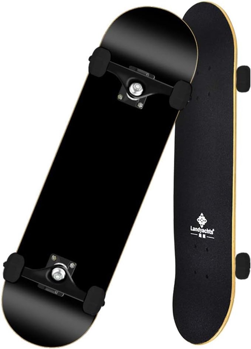 Professioneel Skateboard Vierwielig Board Buiten Sporten Dubbele Warp Design 31 x 8 Inch Met Patroon