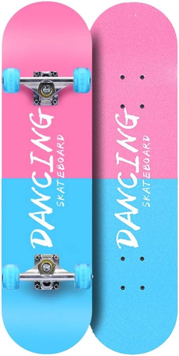 Longboard Skateboard Streetboard Board Straat Cruisen 7-laags Esdoorn Dek 311 x 81 inch Meerdere Patronen