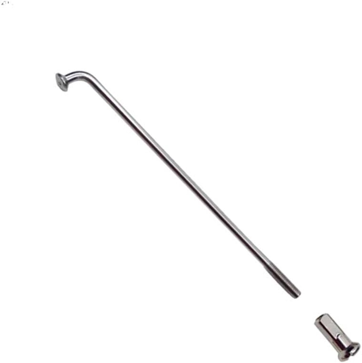 Fiets spaken - Wielonderdelen - Fiets reparatie - Duurzaam staal - 220 mm - Zilver