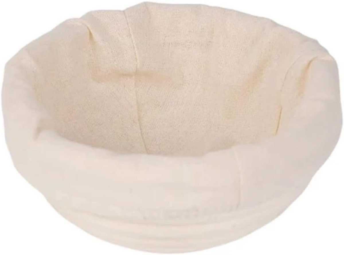 Rotan Broodmand - Rieten Bakvorm - Brood Bakken - Handgeweven Structuur - 16 x 6 cm - Houtkleur