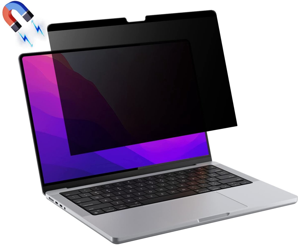 Dailygoods - HaruYo Magnetische privacyfilter voor MacBook PRO 13 inch (2016-2023, M1, M2), herbruikbaar, privacyfilter voor MacBook Pro 13 inch (2016-2023, M1, M2)