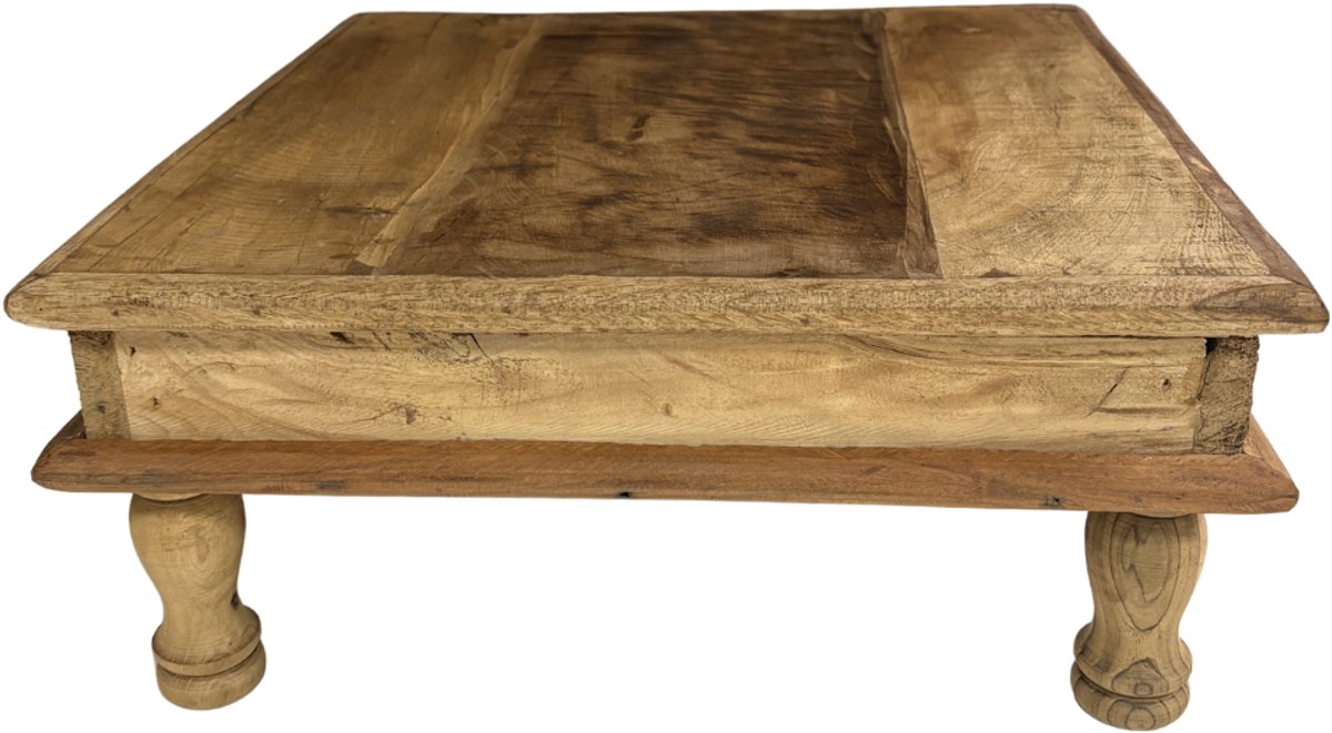 By Mooss - Bajot - Houten Dienblad - Serveerblad - Decoratieschaal - Landelijk - Woondecoratie - Bruin