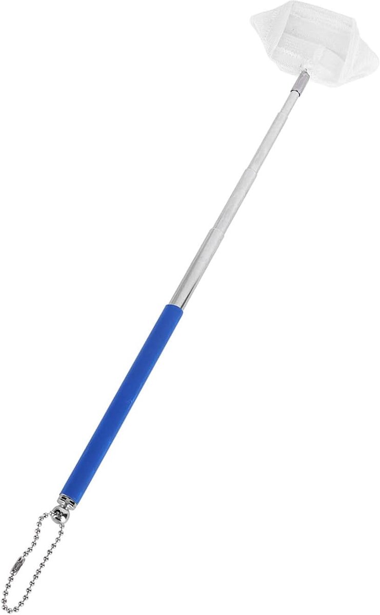 Telescopisch Visnet - Schepnet Aquarium - Vissen Vangen - Verstelbare Lengte - 55 cm - Zwart