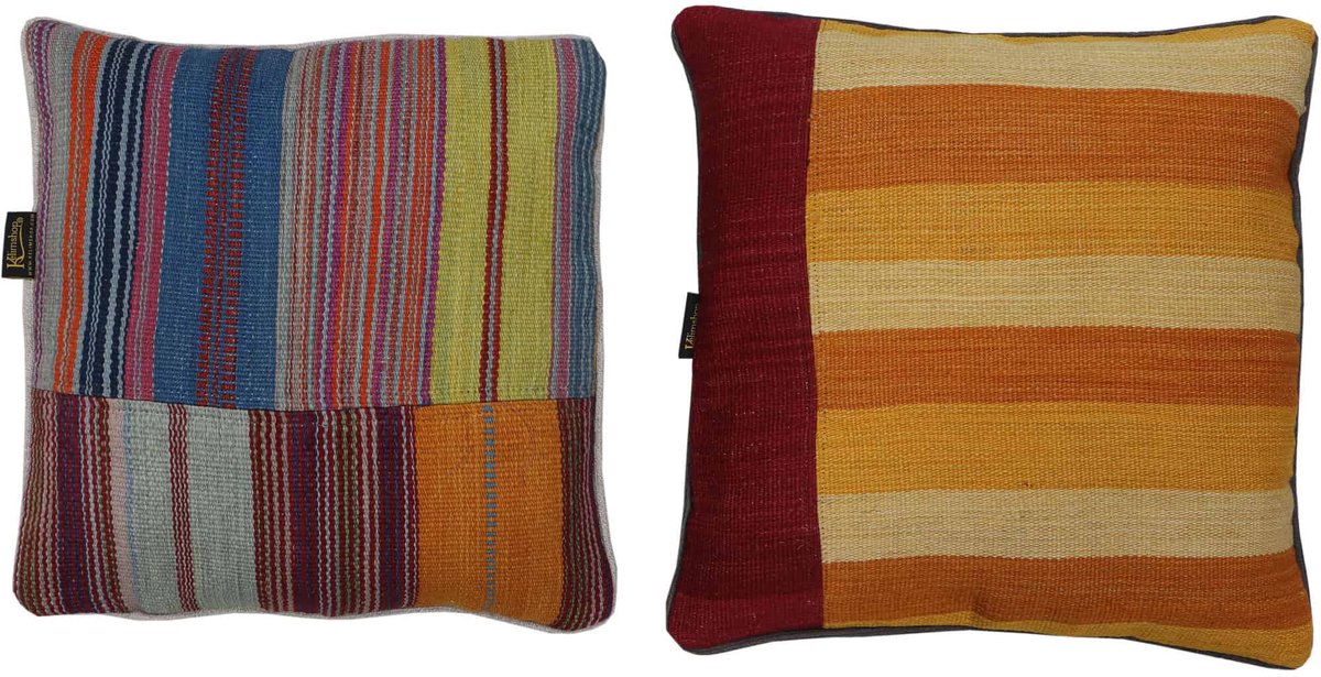 Handgeweven Kilim Kussenhoes