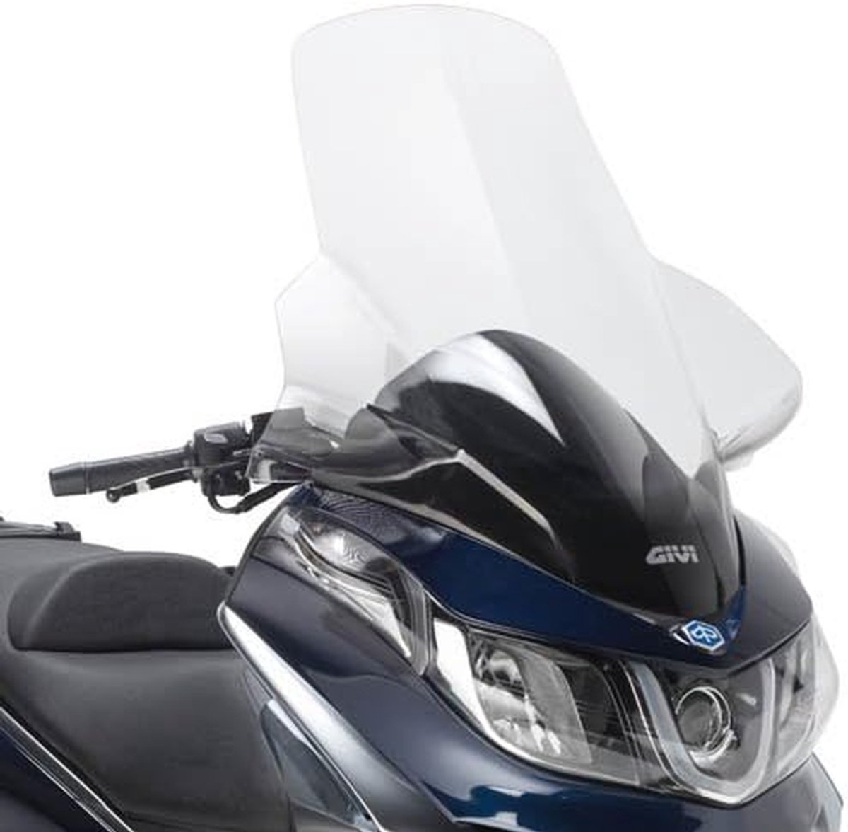 Scooter Windscherm - Motor Accessoire - Bescherming Tegen Wind - Specifiek Ontwerp - 85.5 x 69 cm - Transparant