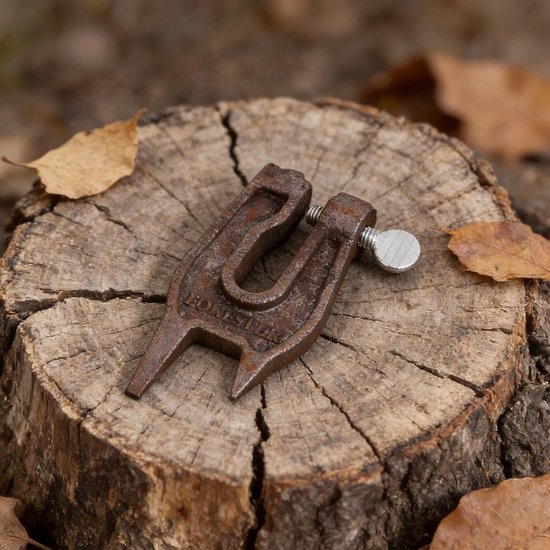 Kettingzaag Bankschroef - Slijper Gereedschap - Ketting Onderhoud - Draagbare Slijpoplossing - 15 x 8 x 2.5 cm - Metaal — afbeelding 2