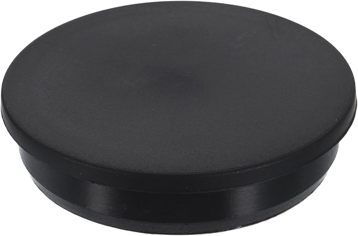 Siliconen Stopper - Ronde Doppen - Gaten Afsluiten - Waterdichte Afdichting - 60mm Gat Diameter - Zwart