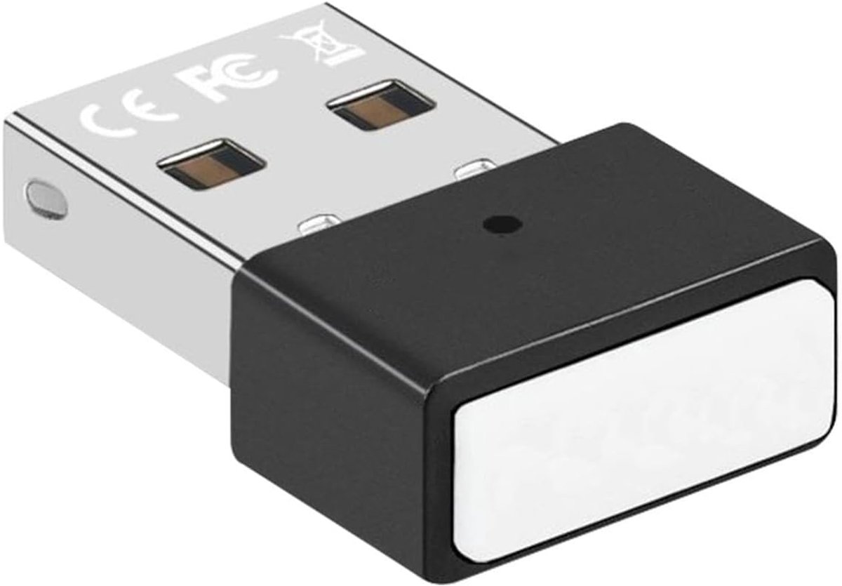 Draadloze Adapter - Dongle Ontvanger - Computer Connectiviteit - Snelle Gegevensoverdracht - 20 meter bereik - Zwart