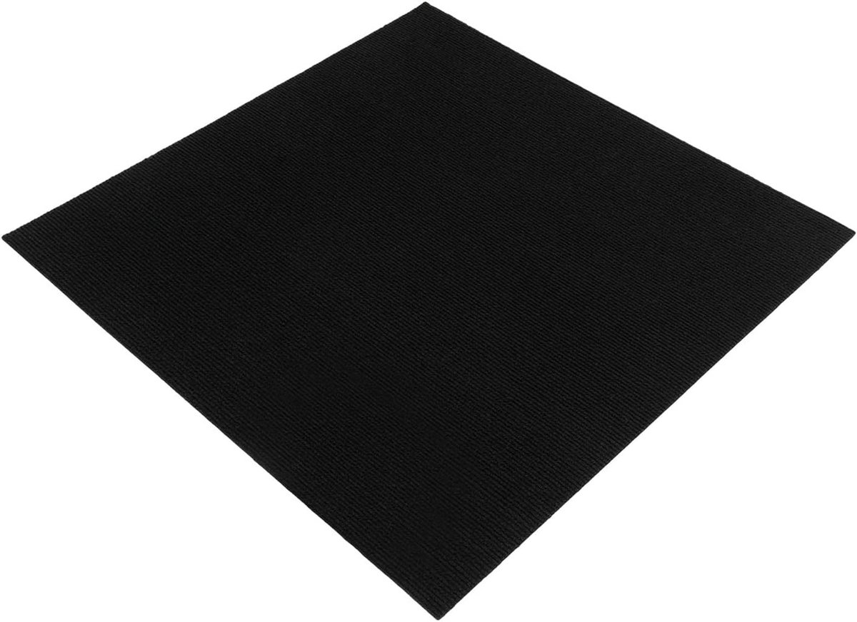 Tapijttegels - Vloerbedekking - Verfraaien Ruimte - Zelfklevend - 15 stuks 60x60cm - Zwart