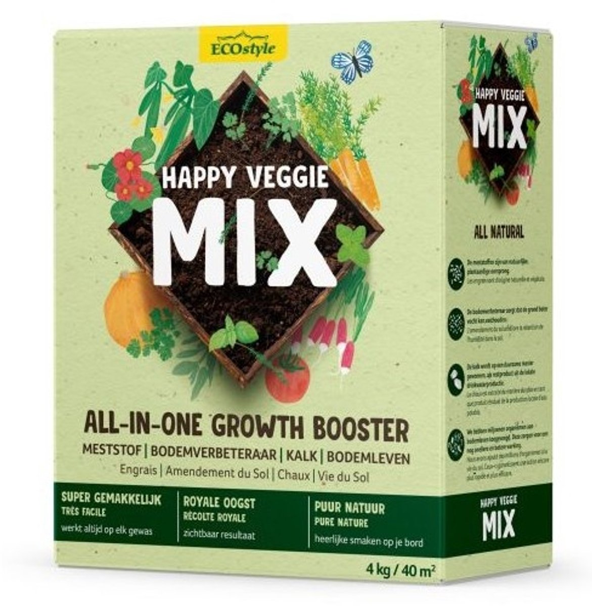 Happy Veggie Mix - 4 kg - 40 m²