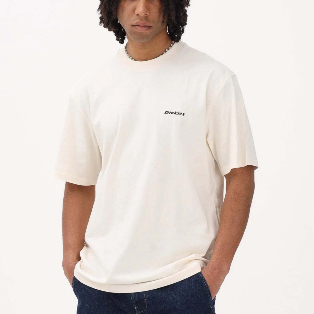 Dickies Loretto T-shirt Met Korte Mouwen XL Man Creme