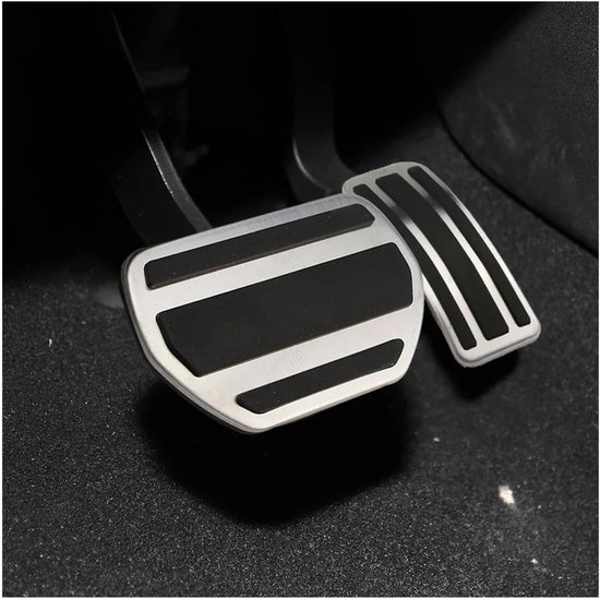 Pedaalset Auto - Antislip Pedalen - Verbeter Rijervaring - Roestvrij Staal Rubber - 2 Stuks - Zwart — afbeelding 5