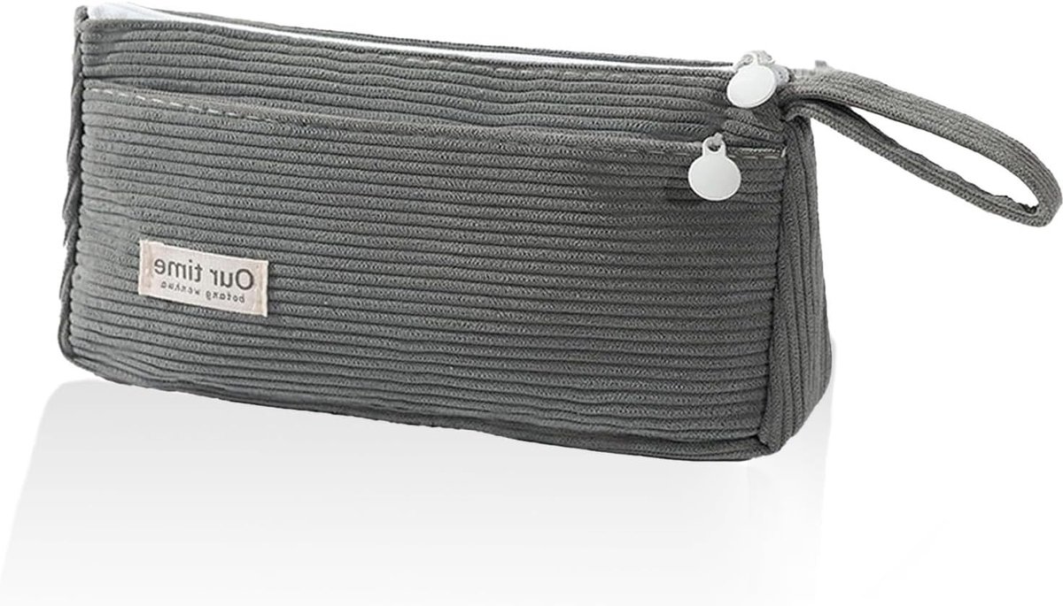 Pencil Case - Pen Pouch - Opbergen van Schrijfgerei - Dubbele Laag Ontwerp - 21.5 x 11 x 5.5 cm