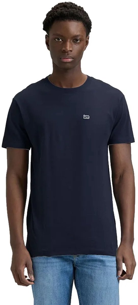 Lee 112376603 T-shirt Met Korte Mouwen XL Man Blauw
