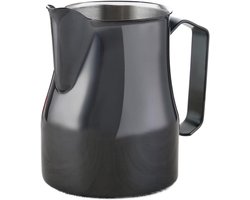 Melkopschuimkan - Melkkan RVS - Koffie Maken - Barista Stijl - 550ml - Zwart