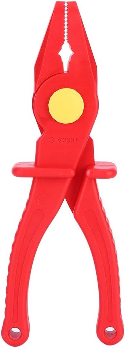 Isolatietang - Multifunctioneel gereedschap - Installatie werkzaamheden - 1000V VDE Gecertificeerd - 81.53 Gram - Rood