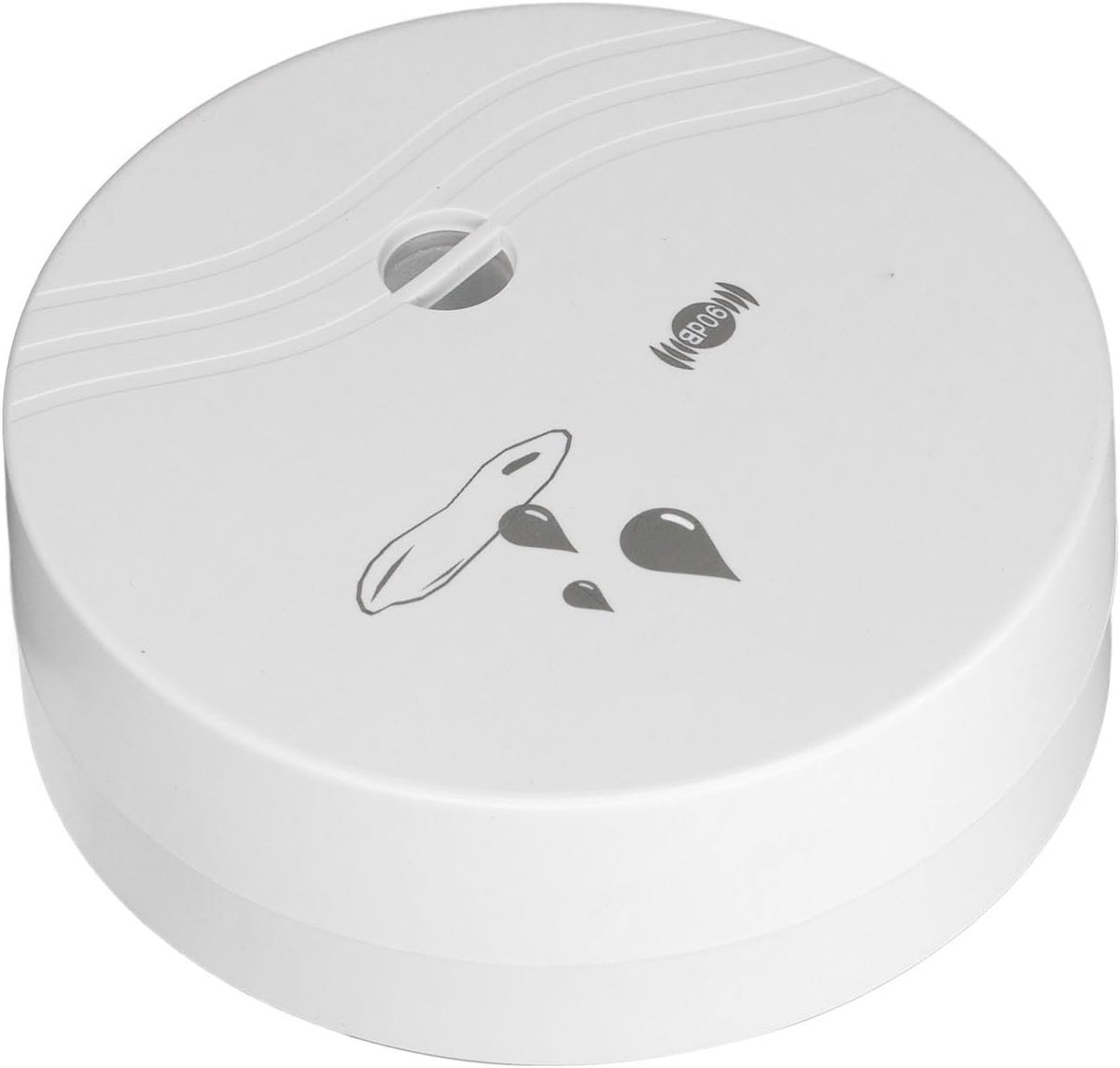 Waterlekdetector - Waterleksensor Alarm - Huis Beveiligen - Hoge Gevoeligheid - 70 Gram - Wit