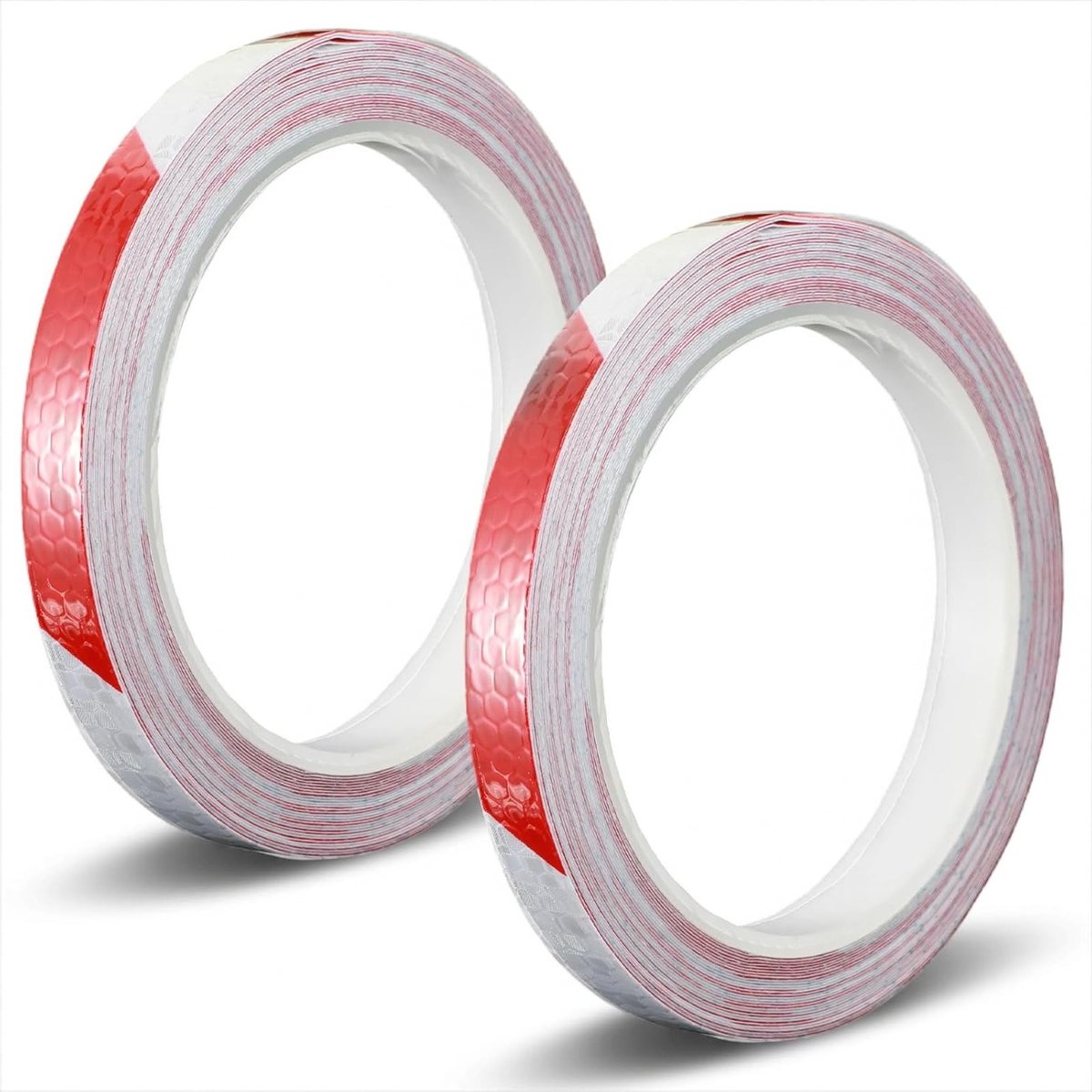 Reflecterende Zelfklevende Tape 10 mm x 8 m - Waterdichte Waarschuwingsband voor Fietsen, Motoren en Veiligheid