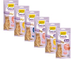 GimCat Snack Cream - Kip - 6 x 15 g
