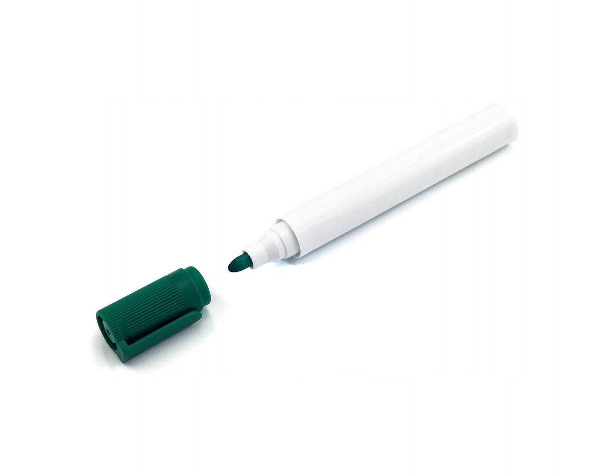 Groene whiteboardpen, uitwisbaar, 1 stuk