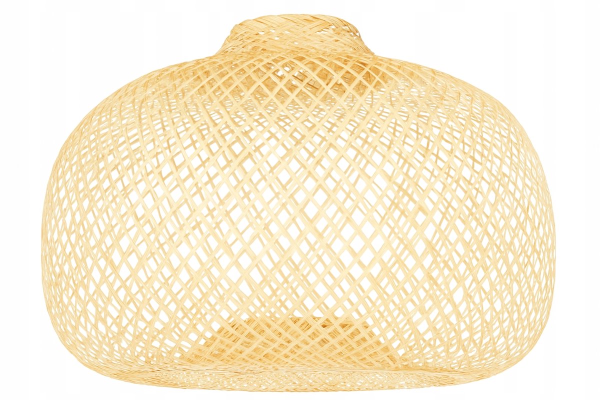 Unieke Boho Bamboe Lampenkap Bali 50cm TH03 - Handgeweven