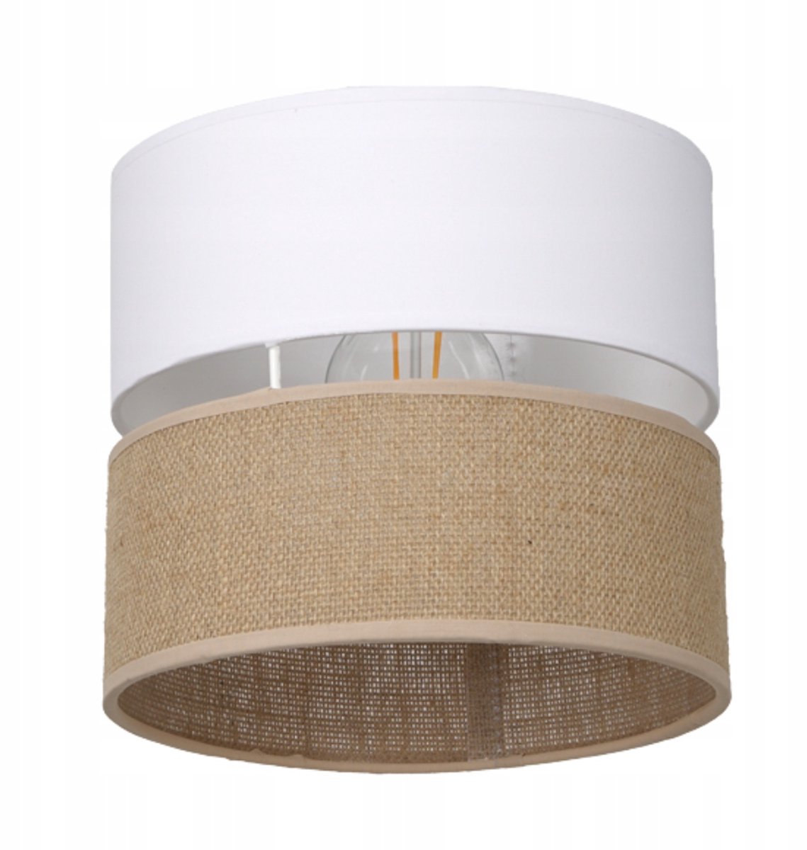 Cilinder Lampenkap Jute 20cm Hoogte 18cm E27