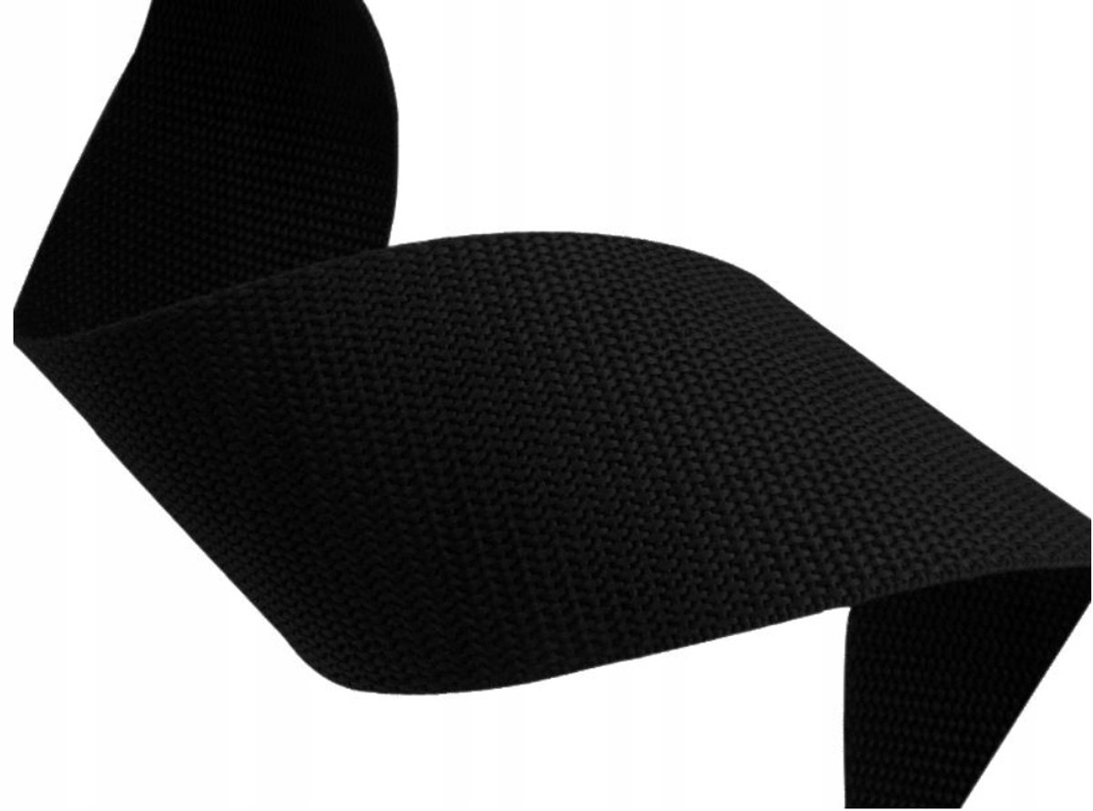 Sterke Zwarte Band - 15mm Breed, 50 Meter Lang