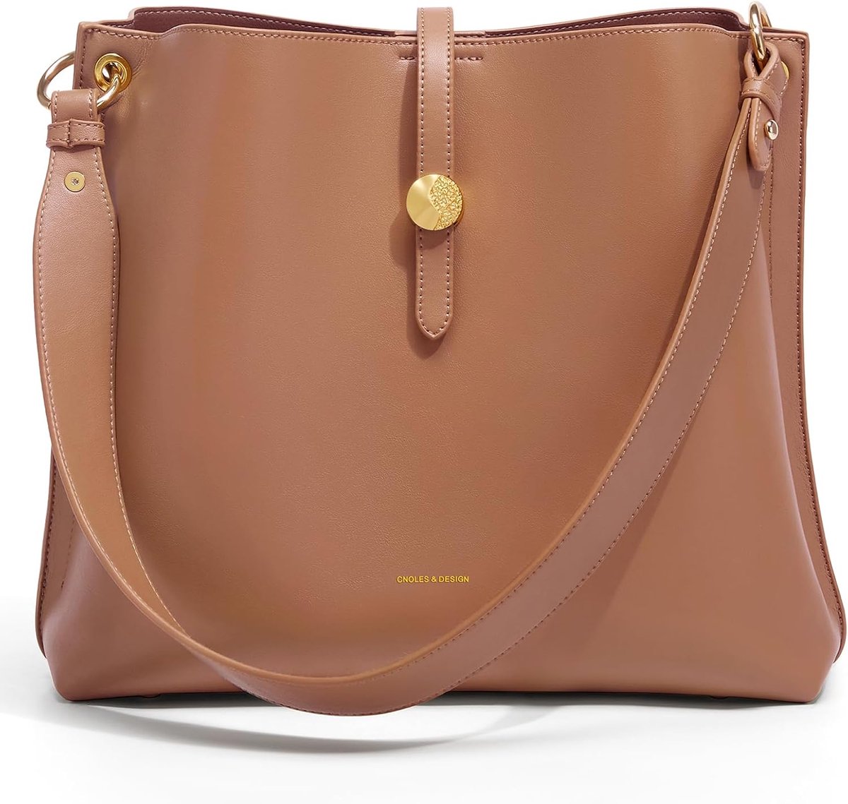 Cnoles Women Leather Designer Tote Bags Purses and Handbags for Women Fashion Ladies Top Handle Shoulder Satchel Bag - ShopVlot