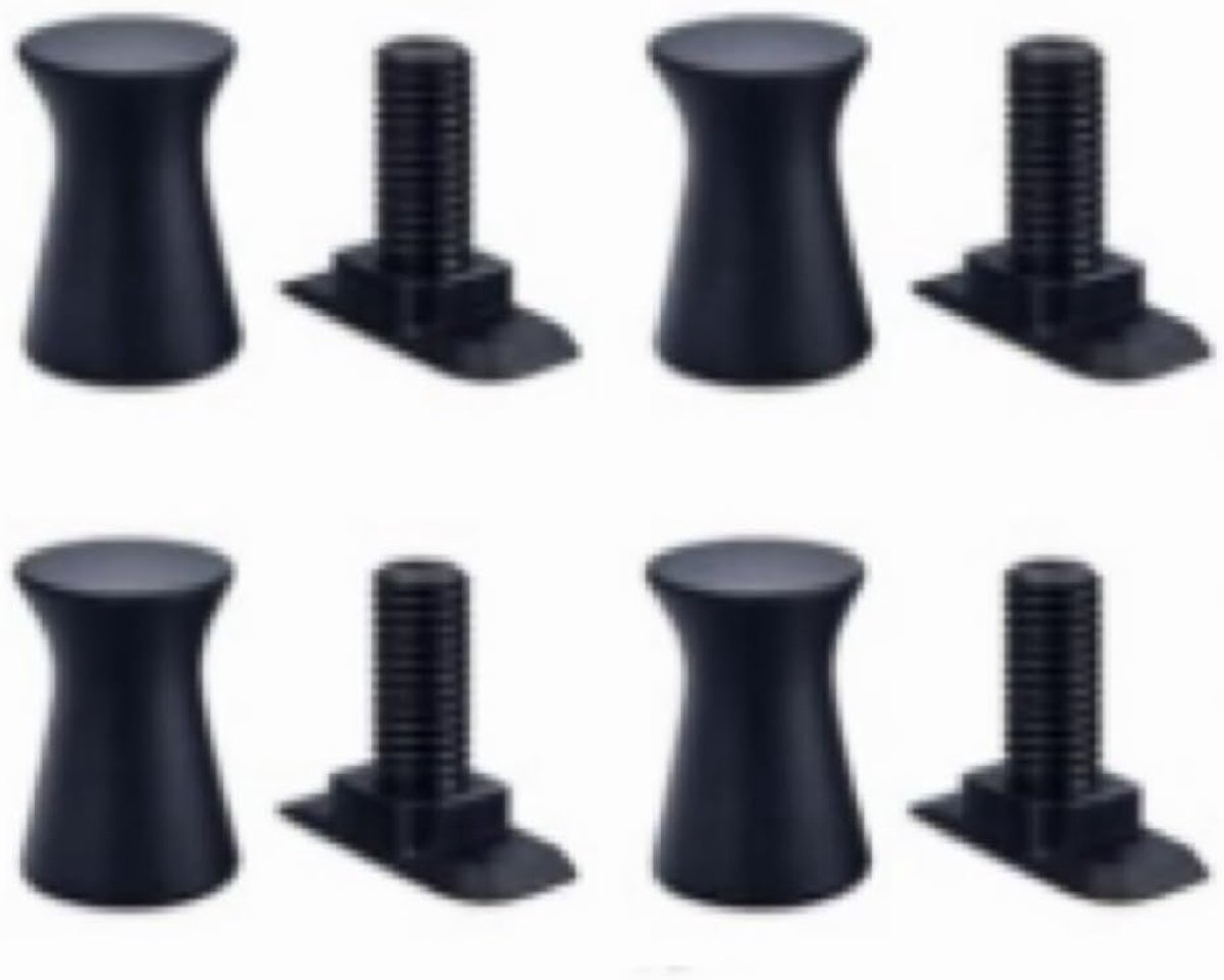 Haken voor akoestische panelen, kledinghaken, akoestische panelen, 10 stuks - ShopVlot