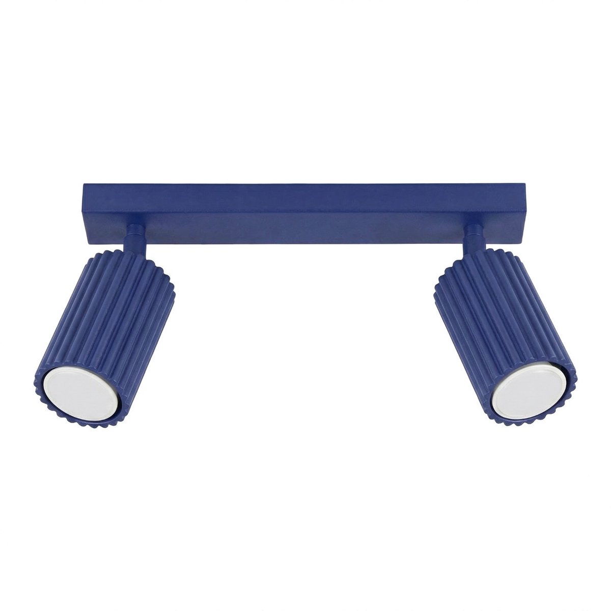Sollux Lighting Plafondlamp Karbon - GU10 - ultramarijn - aluminium - 30x6.5x16.5cm