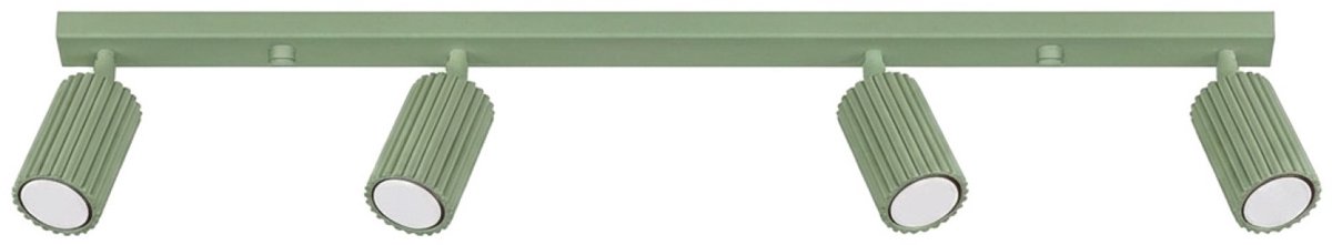 Sollux Lighting Plafondlamp KARBON - GU10 - salie - aluminium - 81x6.5x16.5cm