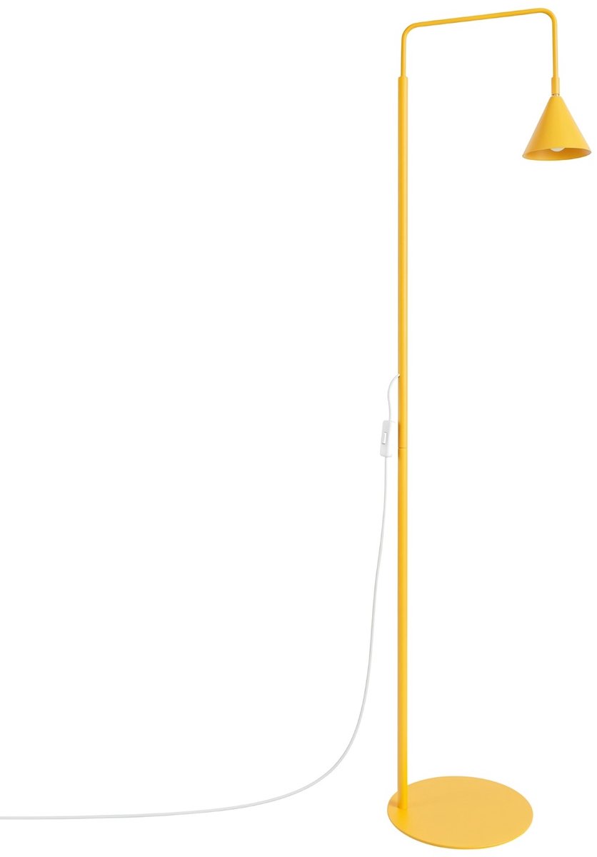 Sollux Lighting Staande lamp Nox - E14 - geel - staal - 30x30x165cm