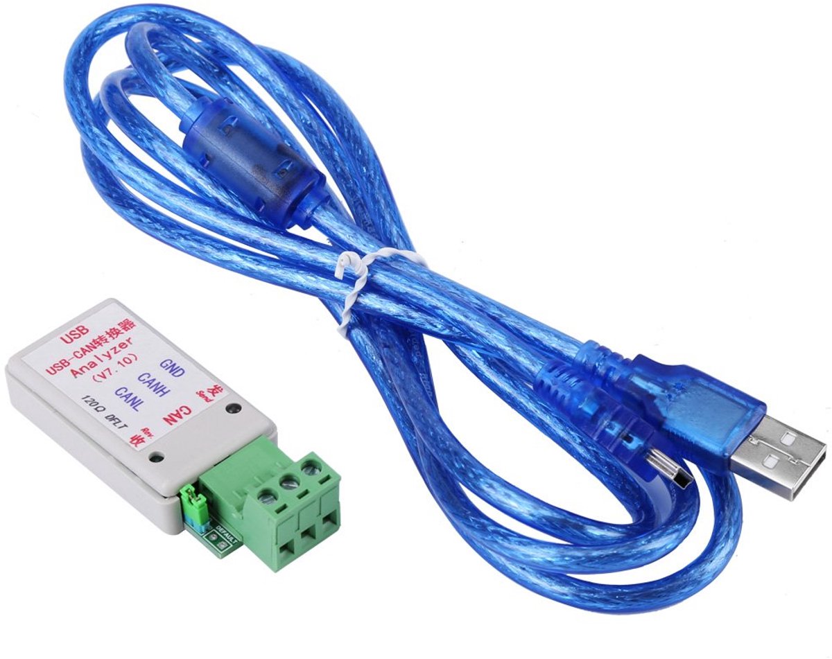 USB to CAN Analyzer CAN BUS Smart Converter Adapter with USB Cable Support XP/WIN7/WIN8 - ShopVlot