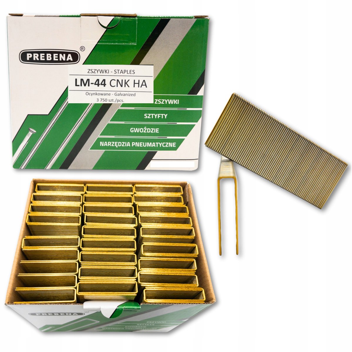 Prebena Lijmkrammen LM-44 14/44mm 3750 Stuks