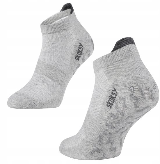 2x Heren Sportsockken Antislip ABS - Fitness, Yoga (Maat 41-46) — afbeelding 4