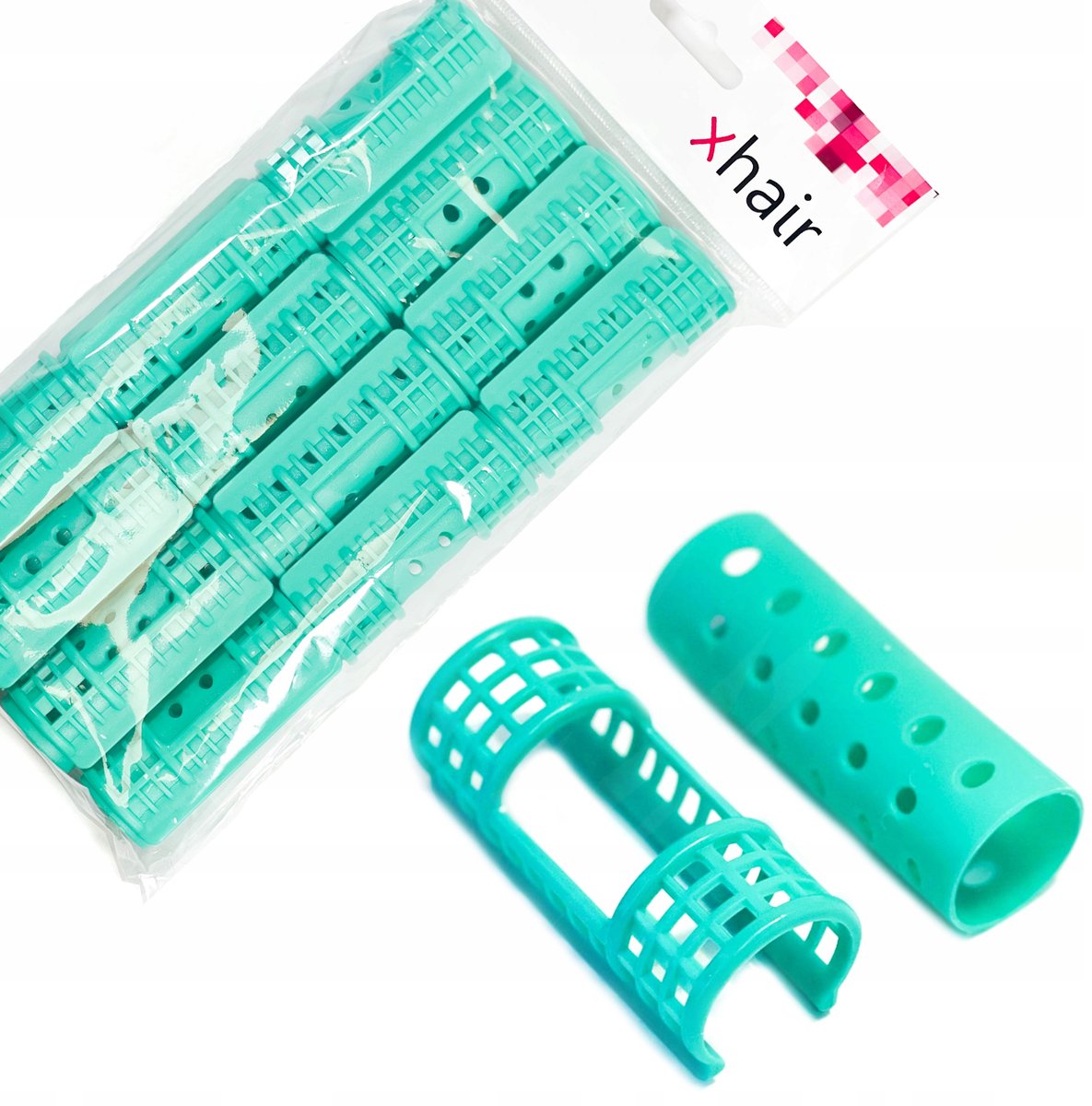 Kleine haarrollers met Klem 25mm - Koude Krullen Zonder Hitte